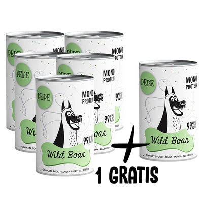 PEPE MONO PROTEIN Mistret (cerap) 5x400g+1 GRATIS !!! 