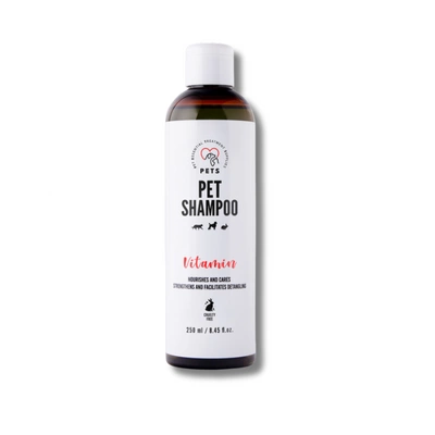 PET Shampoo Vitamin_Șampon cu vitamine 250ml Hrănire și condiționare