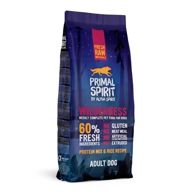 PRIMAL SPIRIT 60% Wilderness 12kg + SURPRIZĂ PENTRU CÂINELE TĂU !!!